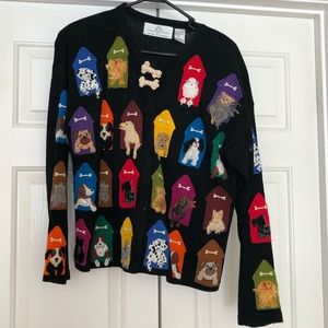 Cute Dog Cardigan/Sweater